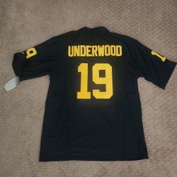  Michigan Underwood XL Jersey