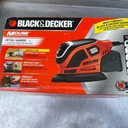 Black Deckers Mouse Detail Sander