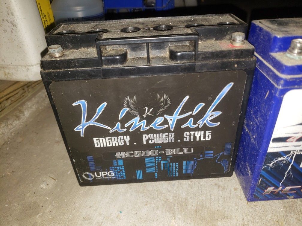 Kinetik HC600 AGM BATTERY