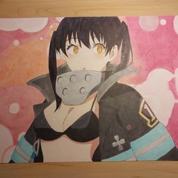Anime Artwork - Tamaki Kotatsu (Fire Force)