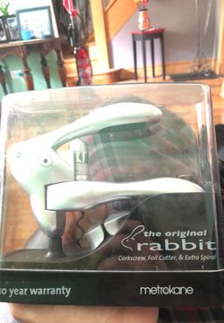 Corkscrew, foil cutter