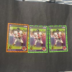 Michael Vick 3 Card Lot