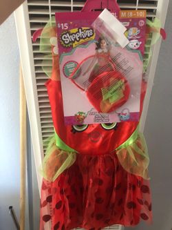 Strawberry costume size L(8-10)