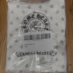 White Multicolor Chrome Hearts Longsleeve Shirt