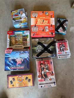 Sports trading cards New Sealed