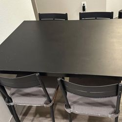 Big sale of kitchen table and 4 chairs