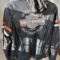 L Women’s Harley Davidson 3 In 1 Jacket