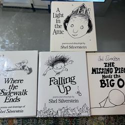 4 Shel Silverstern Books