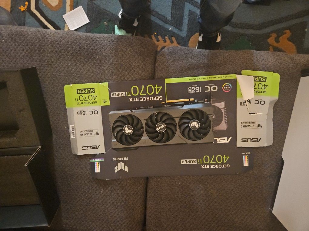 4070 Ti Super ASUS TUF GAMING GPU OC EDITION 16 GB VRAM11.