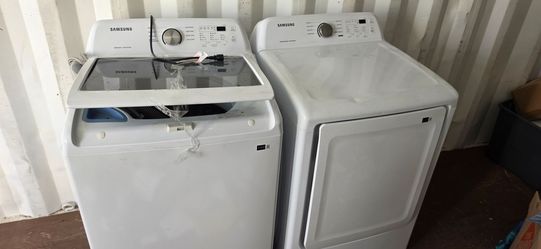 Samsung Top Load Washer and Dryer Set