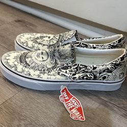 New Vans Ouroboros Slip On Sneakers Sz 9.5 Limited Edition