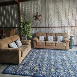 Beige Couch Set