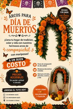 Arcos de cempasúchil