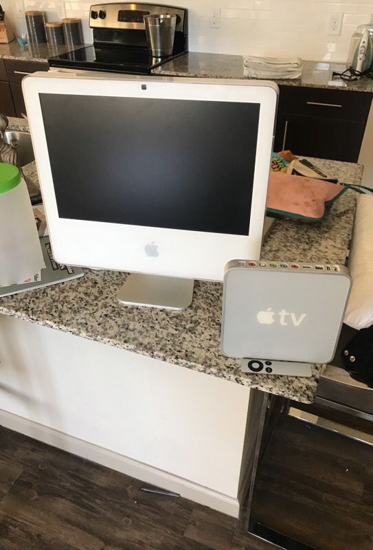 iMac and Apple TV