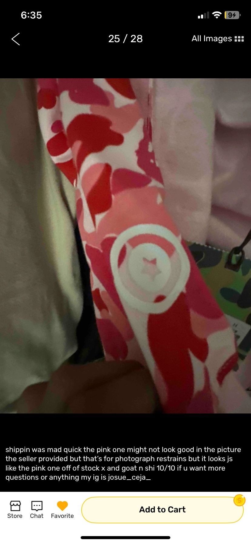 Bape Hoodie Pink