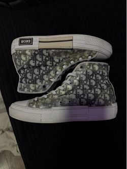 Dior High-Top Sneakers Oblique Print