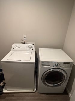 Kenmore Washer and LG SteamDryer Set