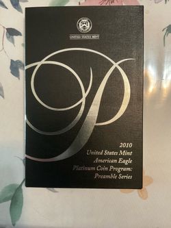 2010 PLATINUM Preamble series PROOF coin