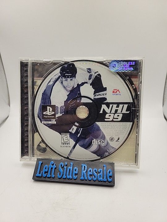 NHL 99 ( Sony PlayStation 1, 1998 ) - Missing Manual -