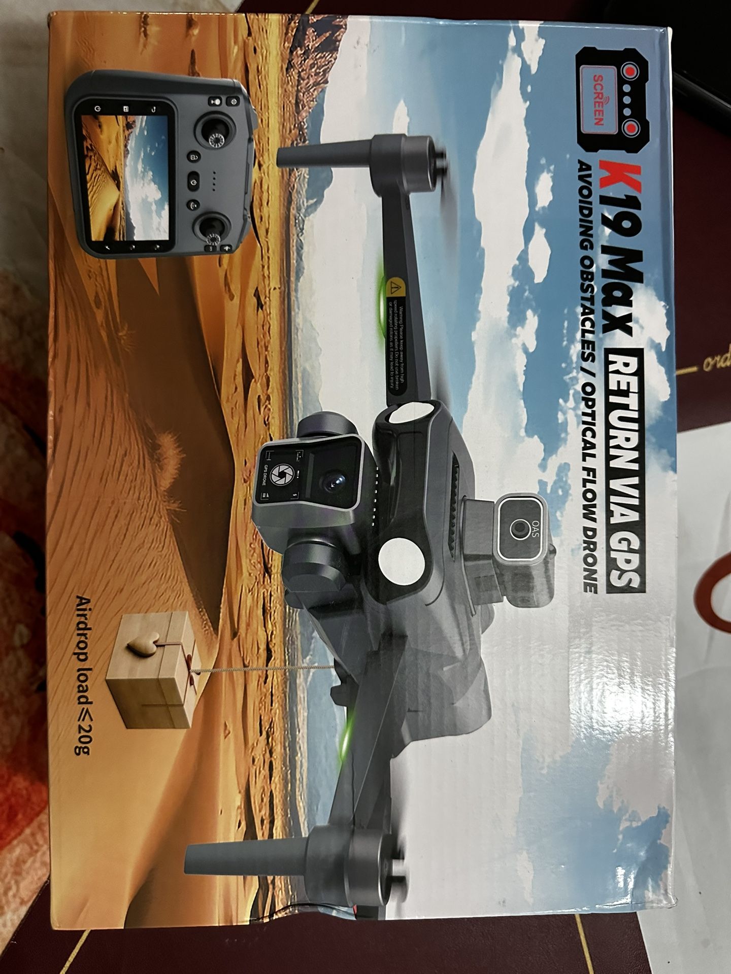 Drone W/gps ( Open Box) 