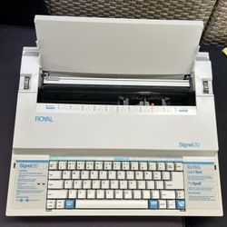 Royal Signet 20 electronic typewriter