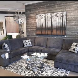 Ballinasloe 3 Piece RAF LAF Oversized Sectional Couch | Living Room 🌟 Brand New 🌟 Fastest Delivery 🚚 