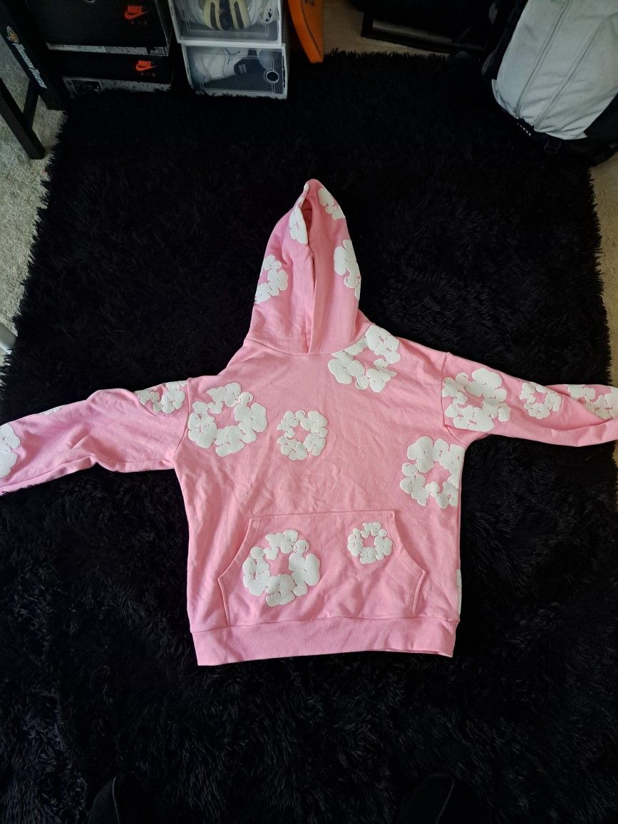 Pink Denim Tears Hoodie