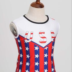LMYOVE USA Cheerleader Uniform 3T-4T