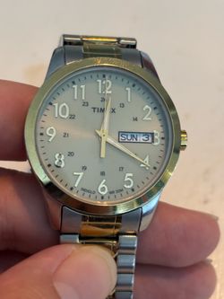 Timex stretch band watch