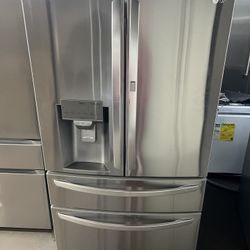 LG STAINLESS STEEL DOOR IN DOOR FOUR DOOR REFRIGERATOR 