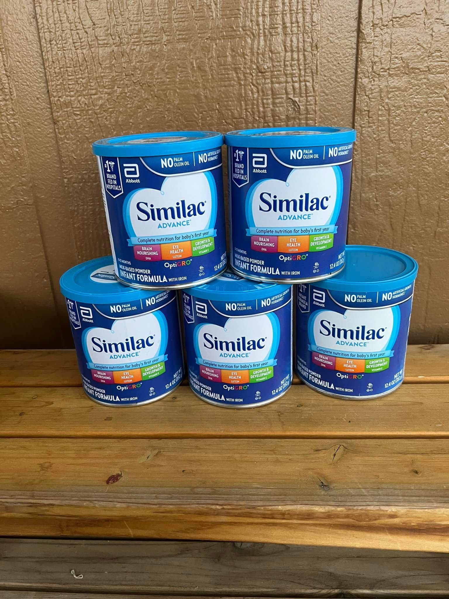 Similac Blue Can