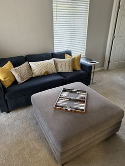 Oversized Square Ottoman / Coffee Table