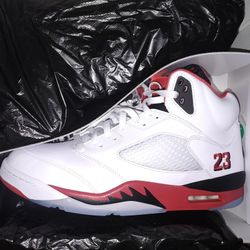 Fire Red 5s 