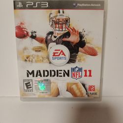 PS3 Madden NFL 11