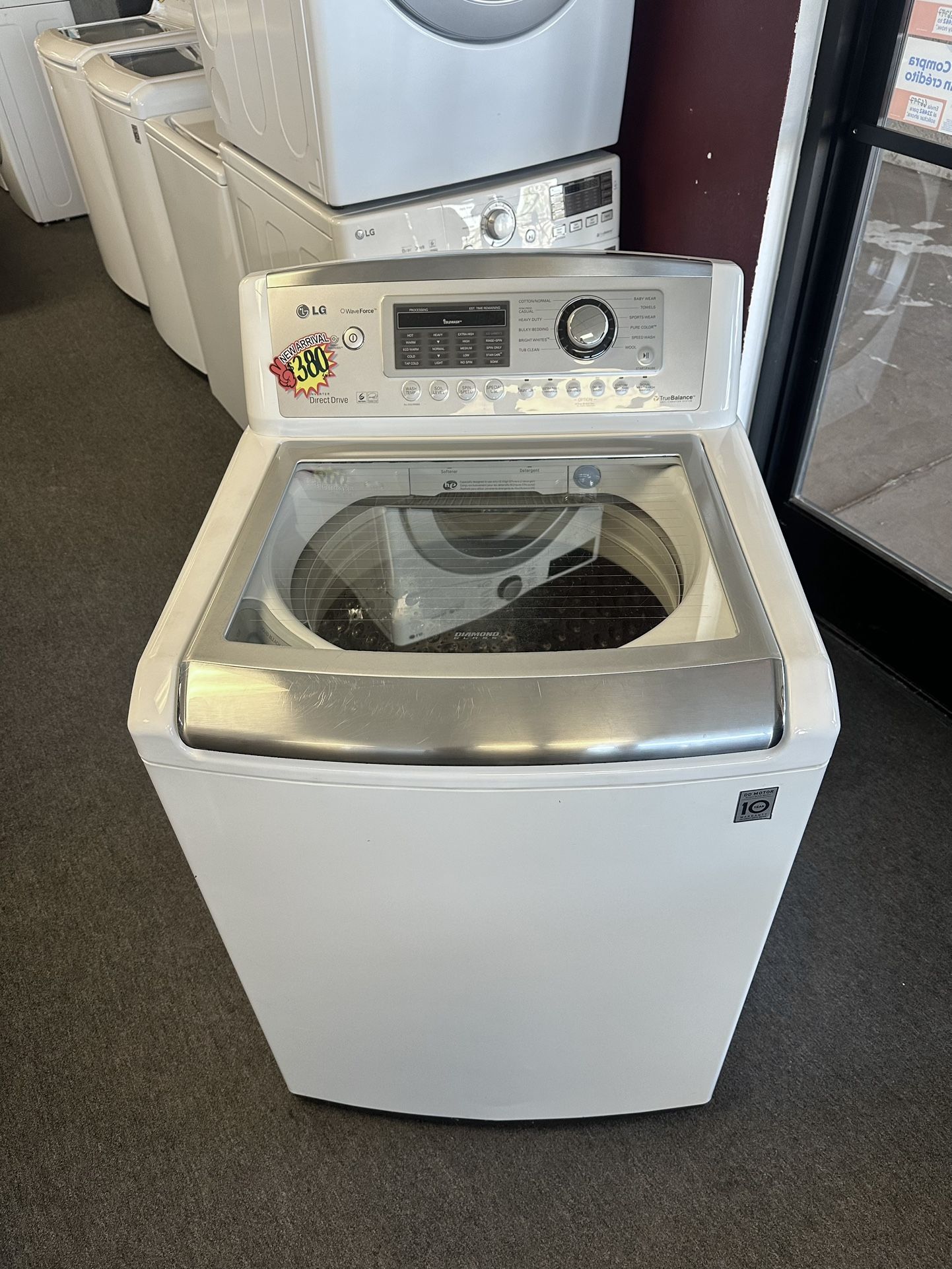 Large Capacity LG Washer