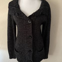 Y2K knitted cardigan