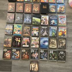 Blu ray DVD Movies Lot of 40