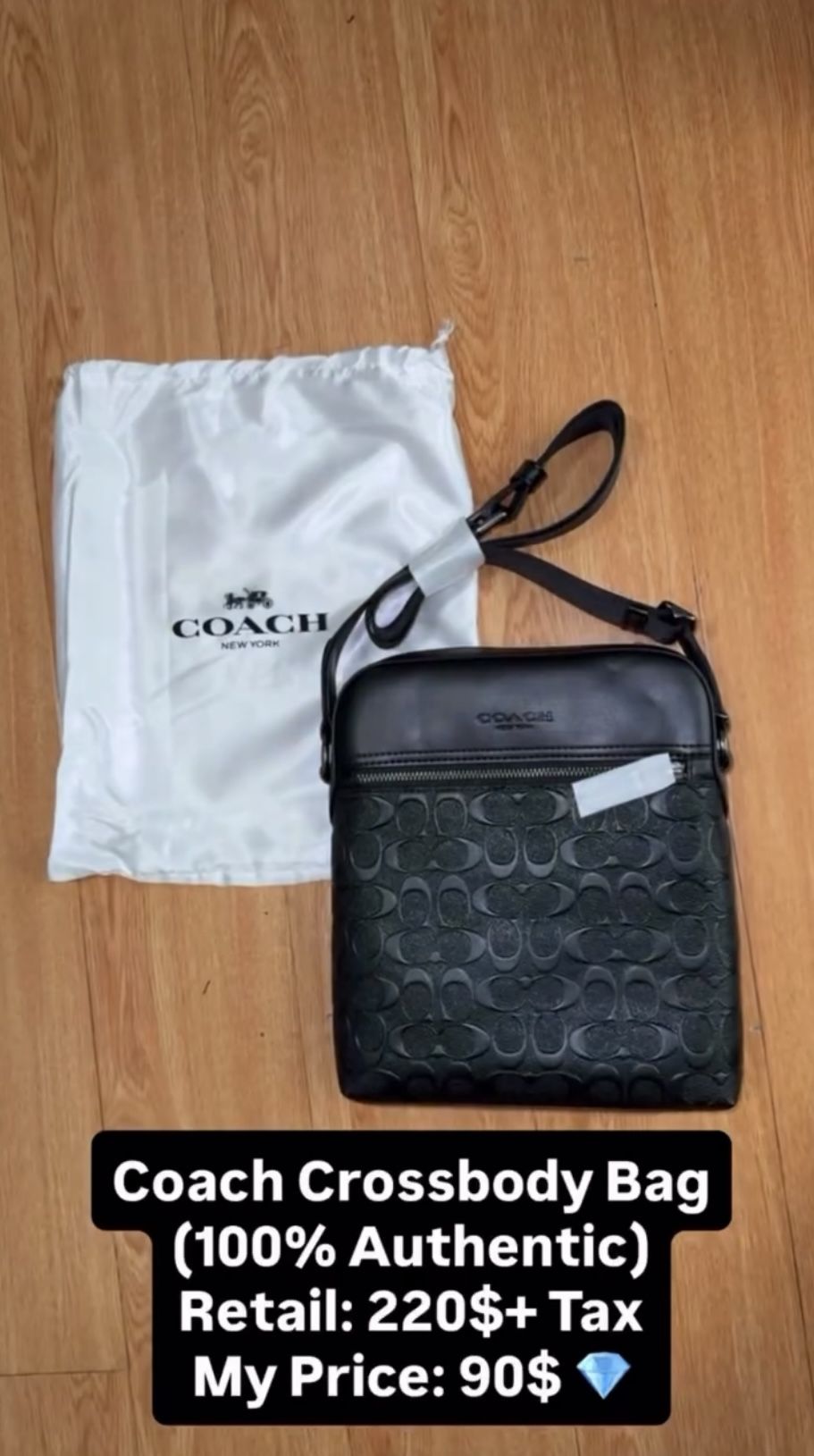 Coach Crossbody Bag 100% Authentic