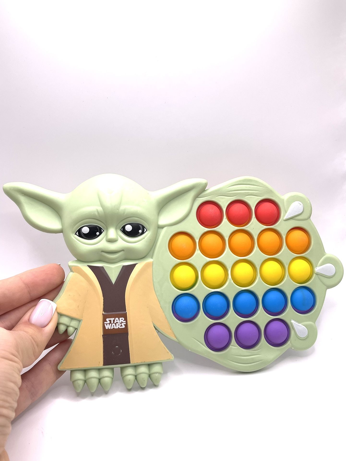 Yoda Baby Straw Kawaii Anime Figure Star Wars Plastics Drinking