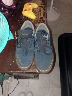 Etnies suede skate shoes