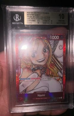 Graded one piece cards