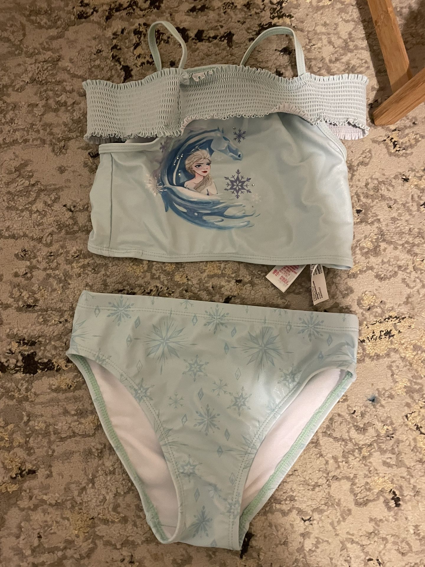 Disney Frozen Elsa Swimsuit - Kids Size 7/8