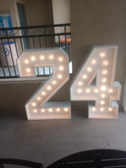 Números Marquee Y Más...