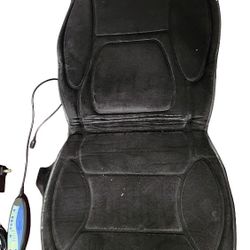 Snailax Vibration Car Chair Massager Pad, 6 Motors Back Massage Seat Cushion with Heat