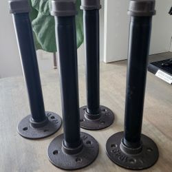 Metal Wall Pipe Shelve Decor Lot 4