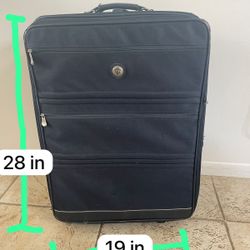 Maleta / Valija 28 in x 19 in (azul) 