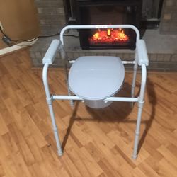 BRAND NEW PORTABLE TOILET/Height Adjustable 