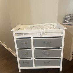 Baby Changing Table & Drawers