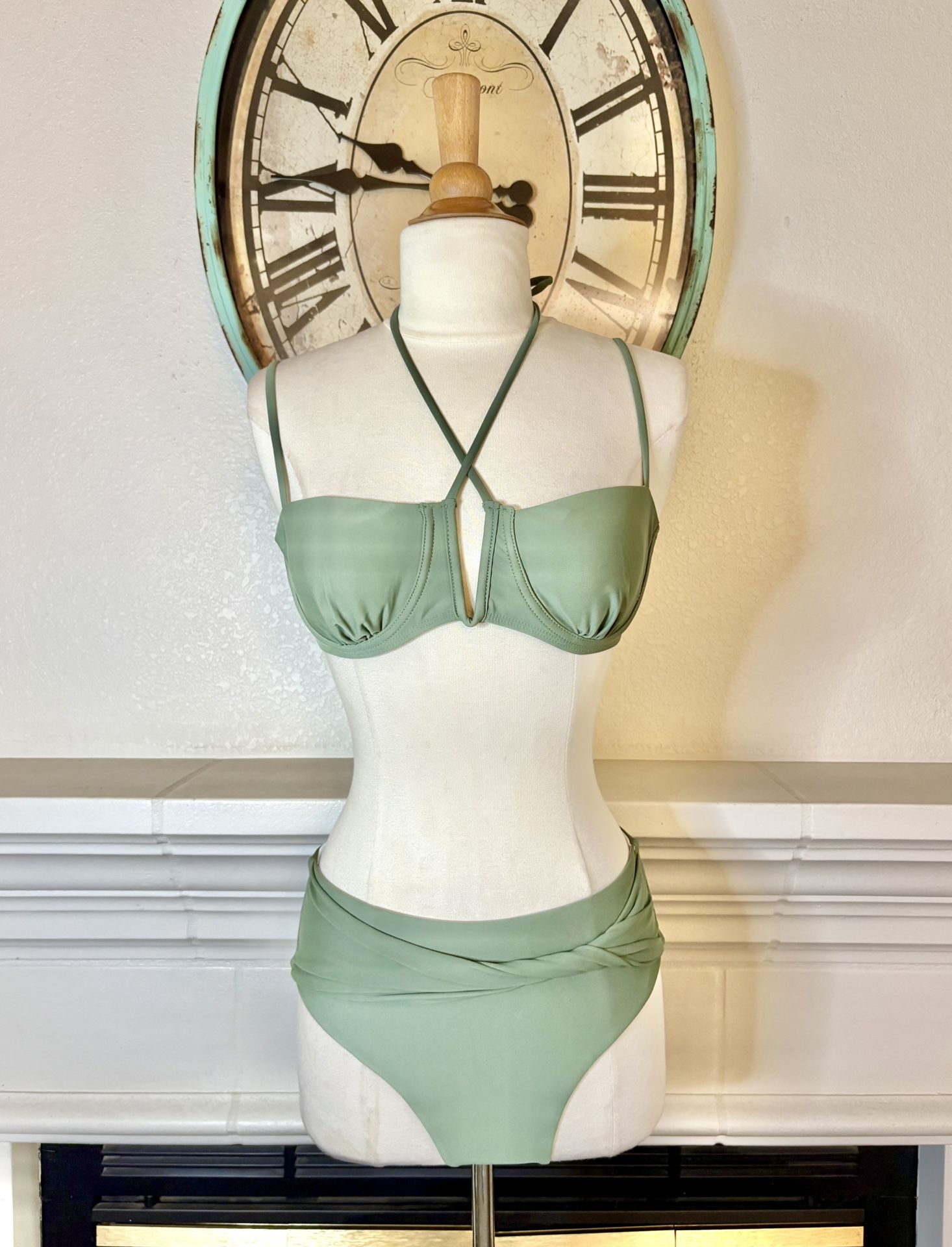 TFY Collection Olive Bikini Set