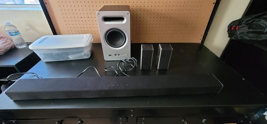 Vizio Soundbar And Subwoofer